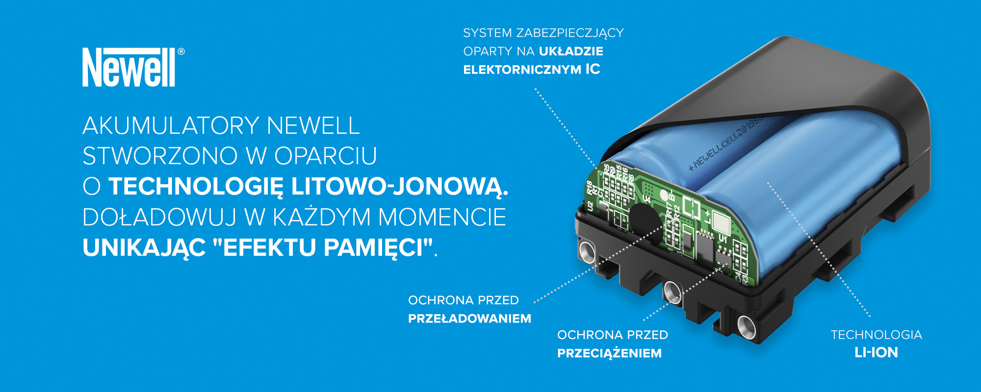 Akumulator Newell zamiennik DMW-BLC12 USB-C do Panasonic